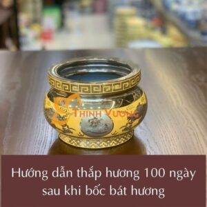 Hướng dẫn thắp hương 100 ngày sau khi bốc bát hương